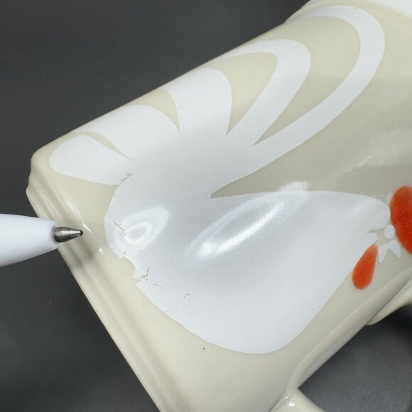 Vintage Epoch Rooster And Hen Stoneware Coffee Mug Cup Set 2 Mugs Cups Korea VTG - Picture 8 of 14